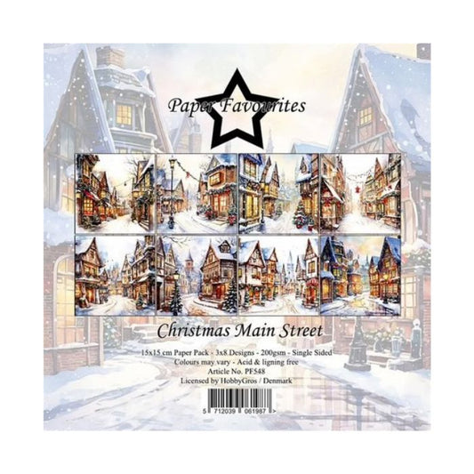 Paper Favourites Paper Pack "Christmas Main Street" PF548