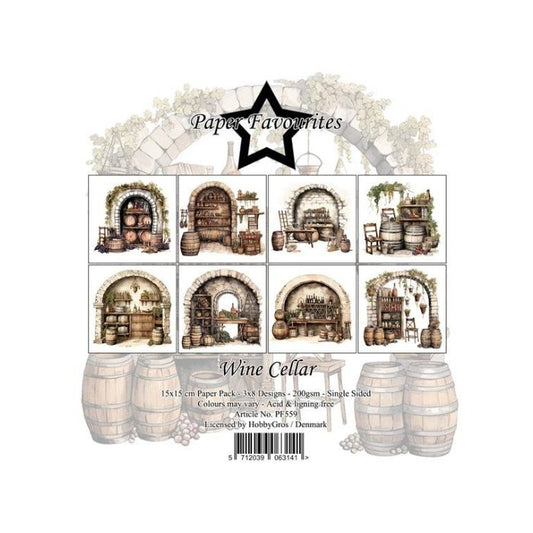 Paper Favourites Paper Pack "Wine Cellar" PF559