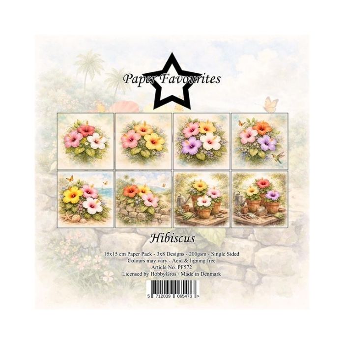 Paper Favourites Paper Pack "Hibiscus" PF572