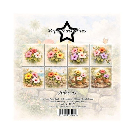 Paper Favourites Paper Pack "Hibiscus" PF572