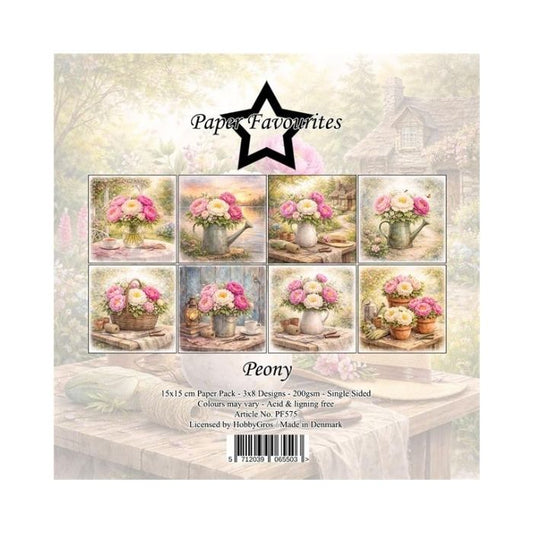 Paper Favourites Paper Pack "Peony" PF575