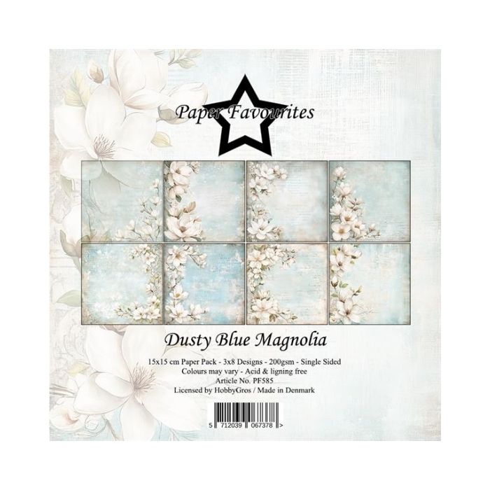 Paper Favourites Paper Pack "Dusty Blue Magnolia" PF585