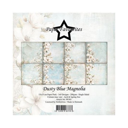 Paper Favourites Paper Pack "Dusty Blue Magnolia" PF585