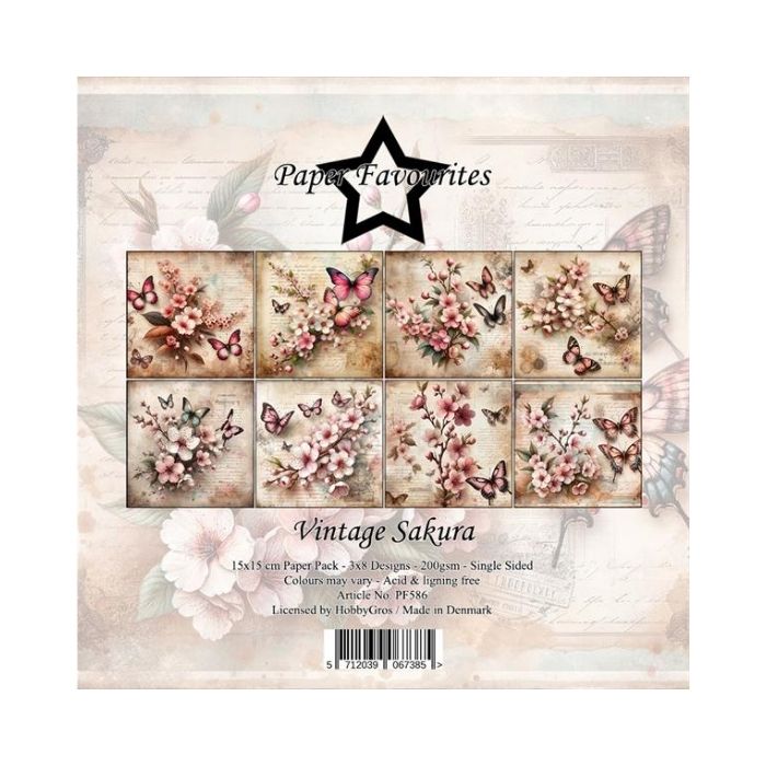 Paper Favourites Paper Pack "Vintage Sakura" PF586
