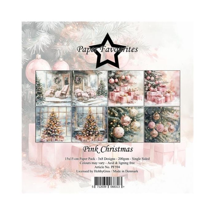 Paper Favourites Paper Pack "Pink Christmas" PF594