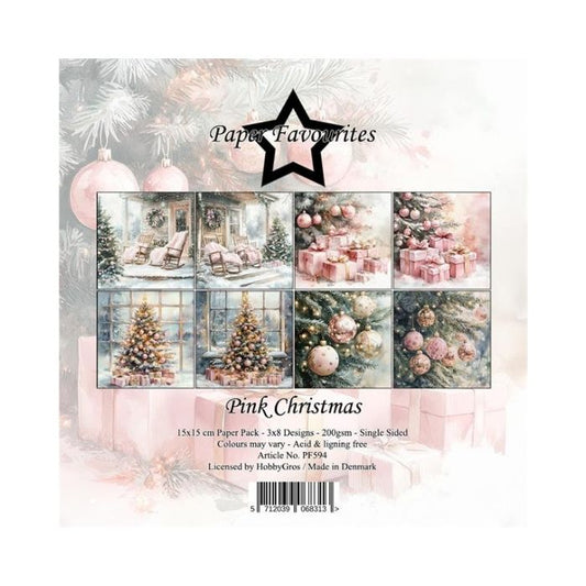 Paper Favourites Paper Pack "Pink Christmas" PF594