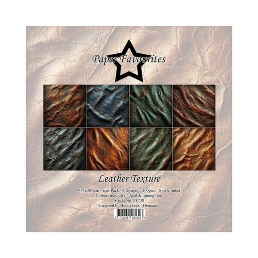 Paper Favourites Paper Pack "Leather Texture" PF738