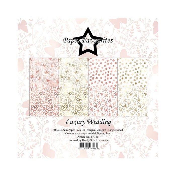 Paper Favourites Paper Pack "Luxury Wedding" PF741