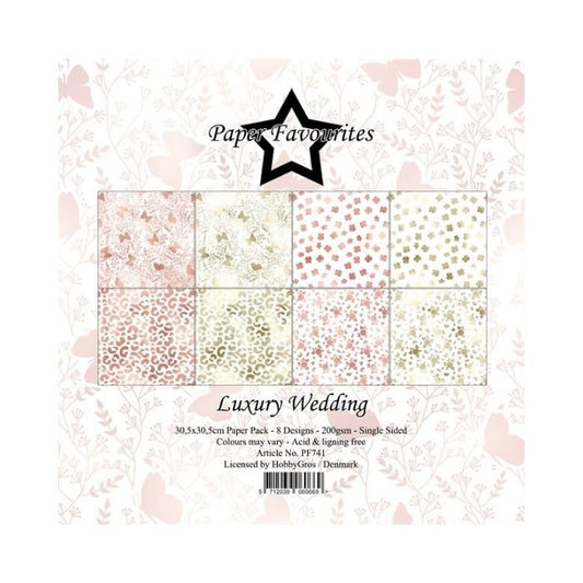 Paper Favourites Paper Pack "Luxury Wedding" PF741