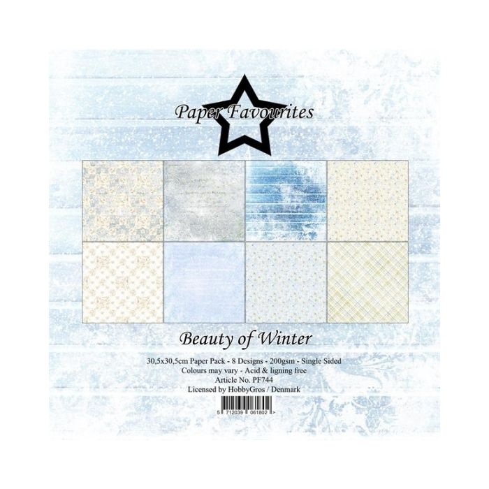 Paper Favourites Paper Pack "Beauty of Winter" PF744