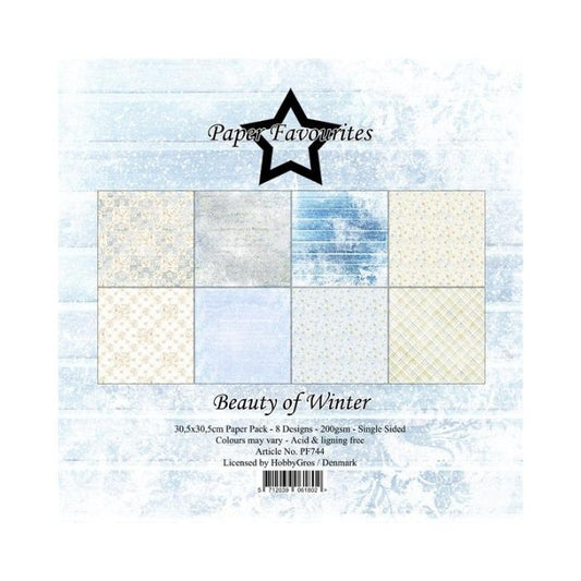 Paper Favourites Paper Pack "Beauty of Winter" PF744