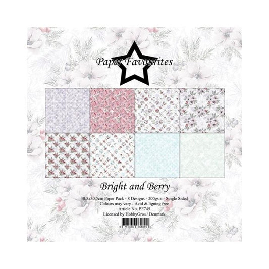 Paper Favourites Paper Pack "Bright and Berry" PF745