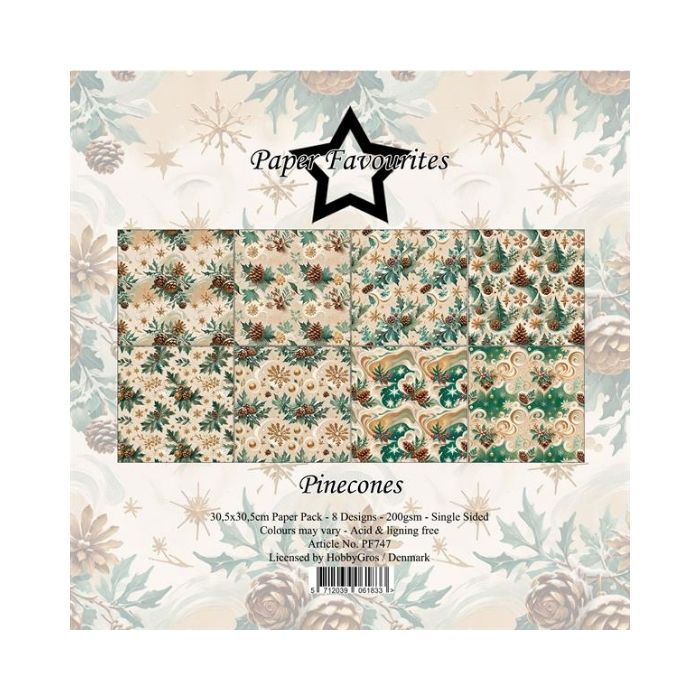Paper Favourites Paper Pack "Pinecones" PF747