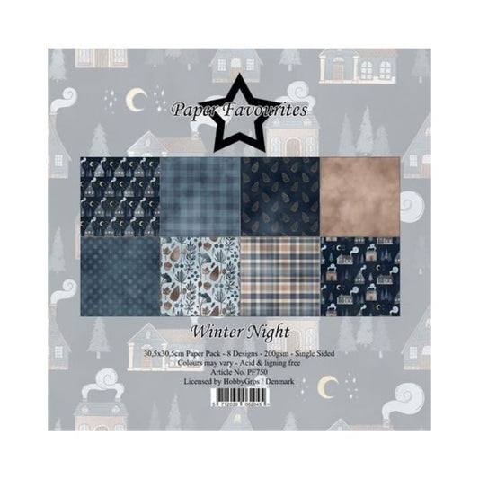 Paper Favourites Paper Pack "Winter Night" PF750