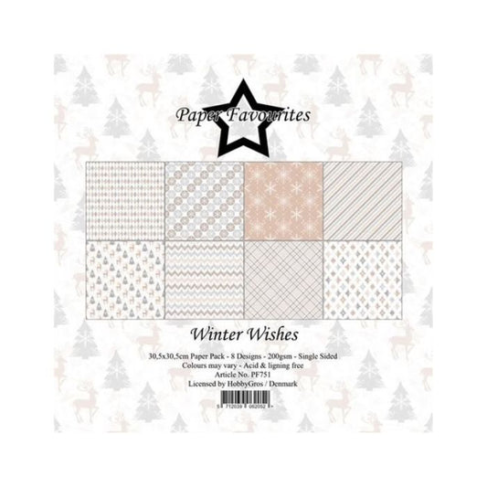 Paper Favourites Paper Pack "Winter Wishes" PF751