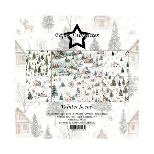 Paper Favourites Paper Pack "Watercolour Scene" PF757