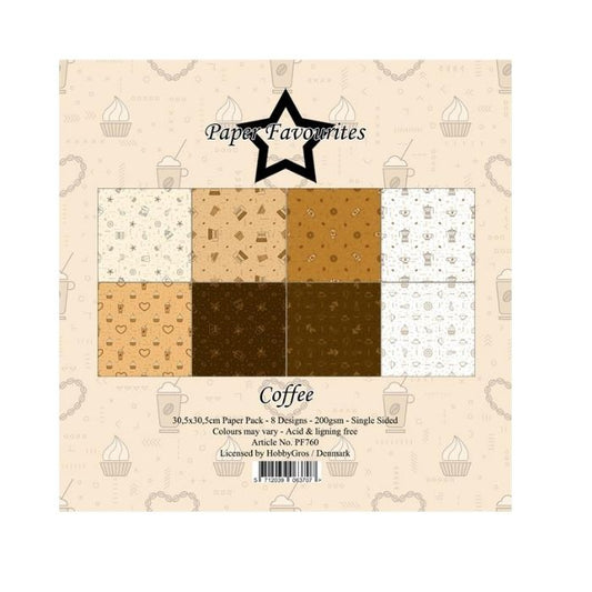 Paper Favourites Paper Pack "Coffee" PF760