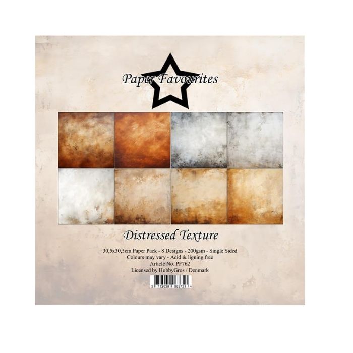 Paper Favourites Paper Pack "Distressed Texture" PF762