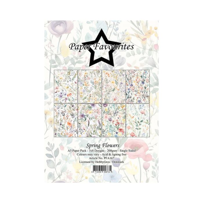 Paper Favourites Paper Pack "Spring Flowers" PFA167