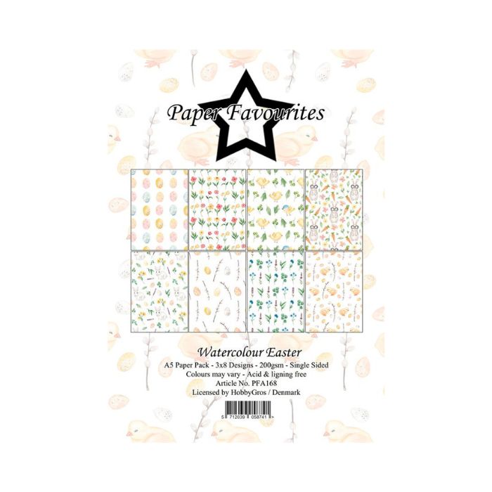 Paper Favourites Paper Pack "Watercolour Easter" PFA168