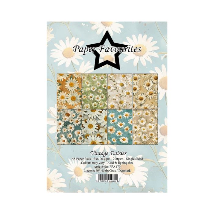 Paper Favourites Paper Pack "Vintage Daisies" PFA170