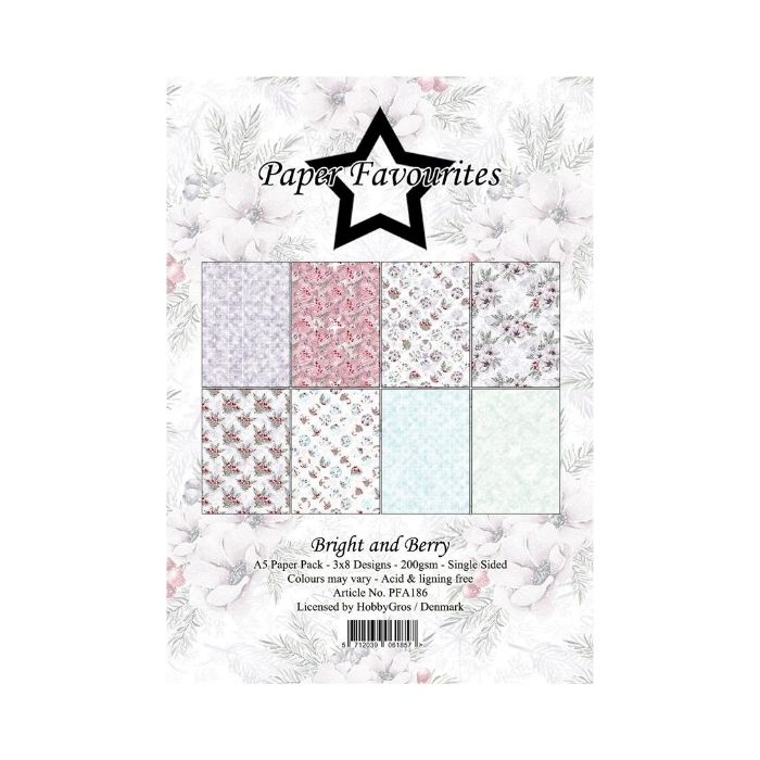 Paper Favourites Paper Pack "Bright and Berry" PFA186