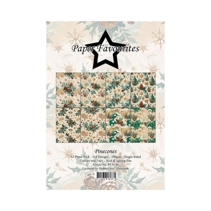 Paper Favourites Paper Pack "Pinecones" PFA188