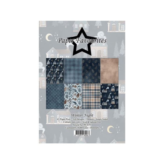 Paper Favourites Paper Pack "Winter Night" PFA191