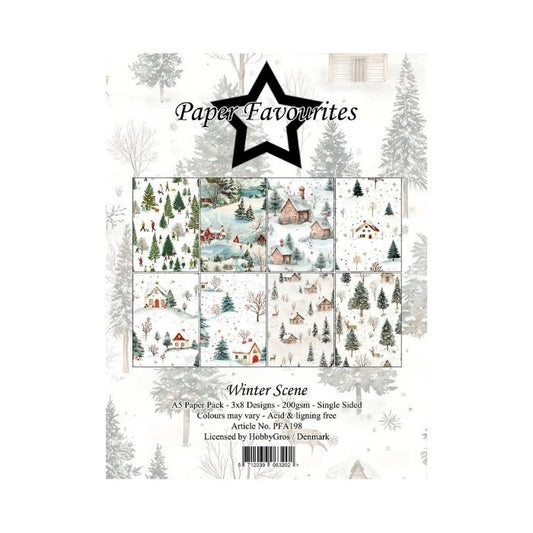 Paper Favourites Paper Pack "Watercolour Scene" PFA198