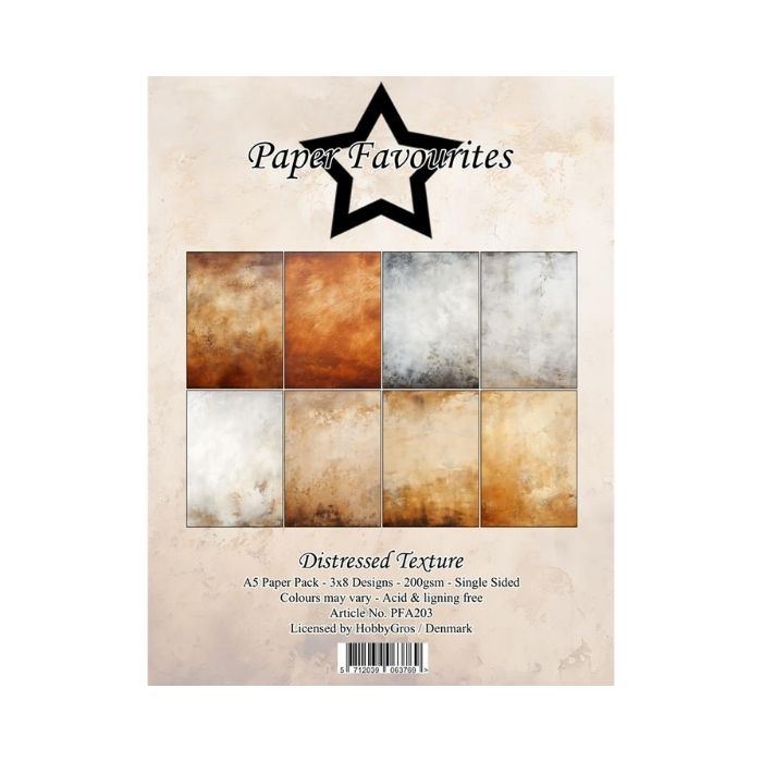 Paper Favourites Paper Pack "Distressed Texture" PFA203