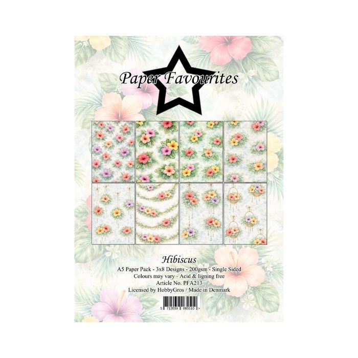 Paper Favourites Paper Pack "Hibiscus" PFA213