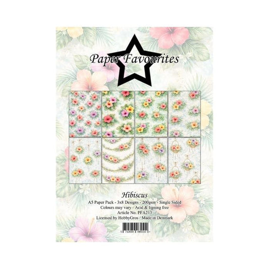 Paper Favourites Paper Pack "Hibiscus" PFA213