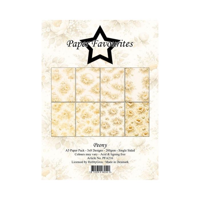 Paper Favourites Paper Pack "Peony" PFA216