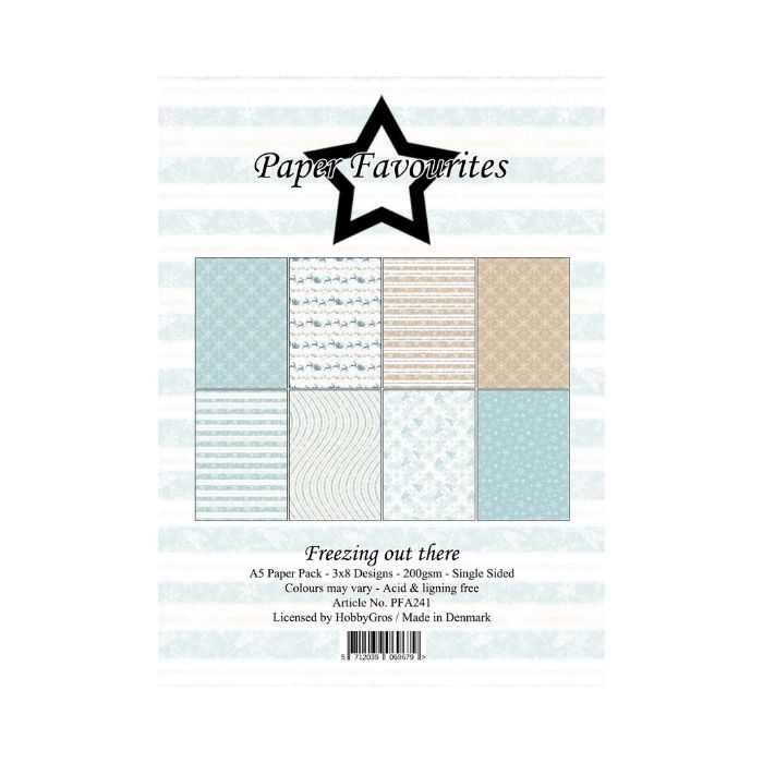 Paper Favourites Paper Pack "Freezing out there" PFA241