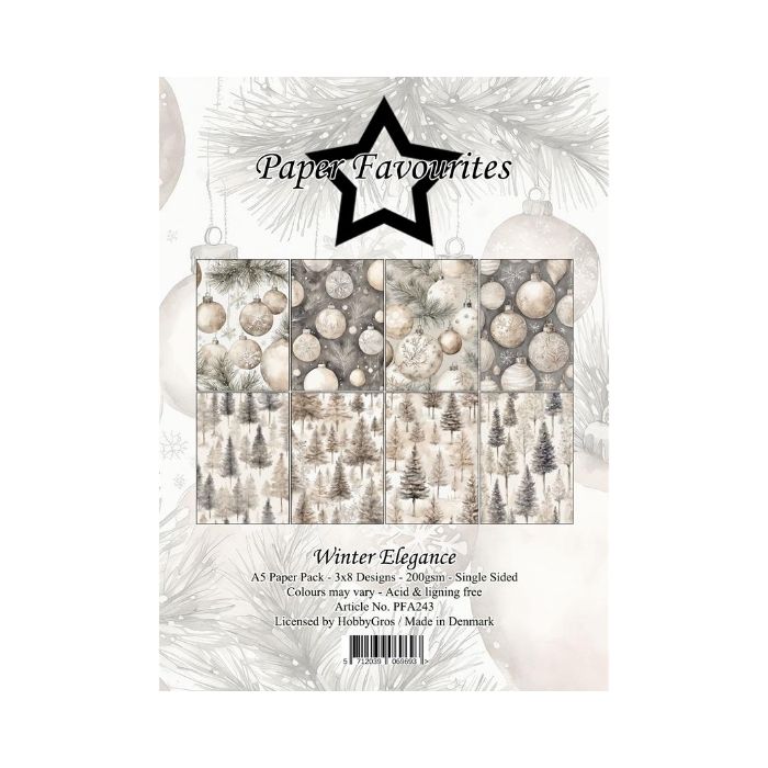 Paper Favourites Paper Pack "Winter Elegance" PFA243