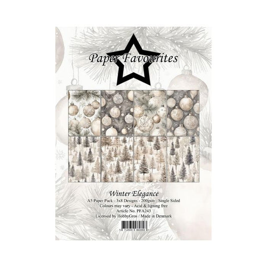 Paper Favourites Paper Pack "Winter Elegance" PFA243