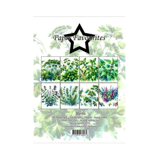 Paper Favourites Paper Pack "Herbs" PFA578
