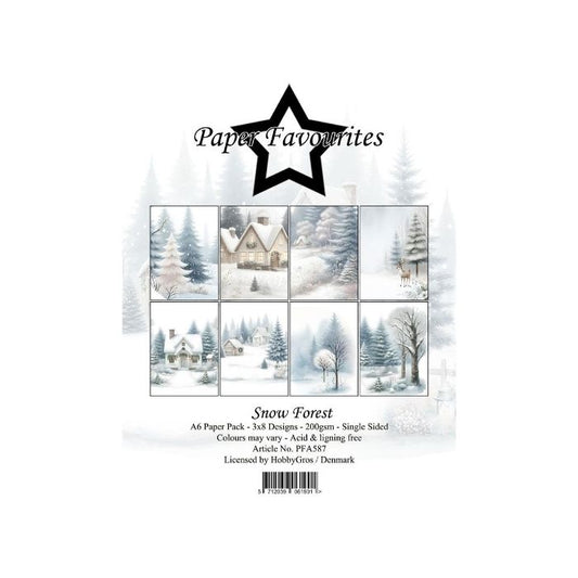 Paper Favourites Paper Pack "Snow Forest" PFA587