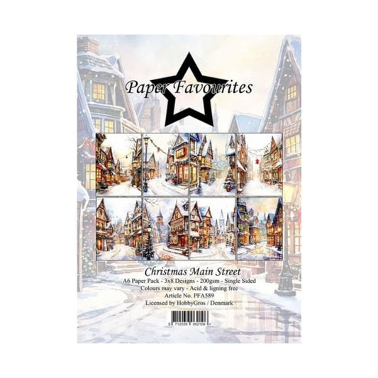 Paper Favourites Paper Pack "Christmas Main Street" PFA589