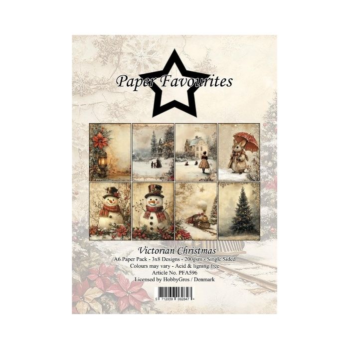 Paper Favourites Paper Pack "Victorian Christmas" PFA596