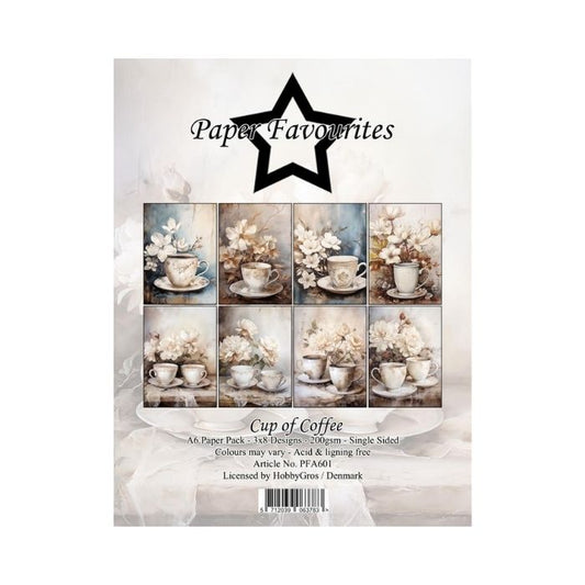 Paper Favourites Paper Pack "Cup of Coffee" PFA601