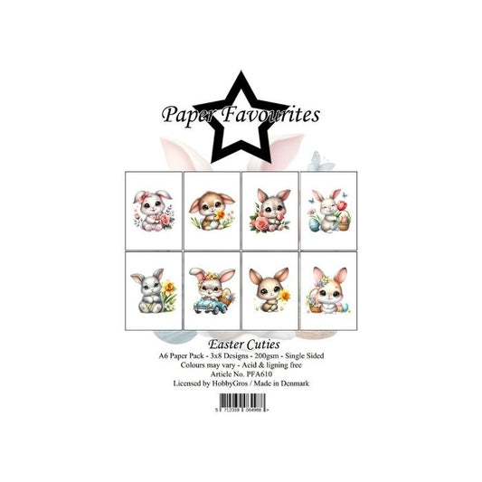 Paper Favourites Paper Pack "Easter Cuties" PFA610