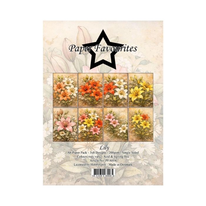 Paper Favourites Paper Pack "Lily" PFA614