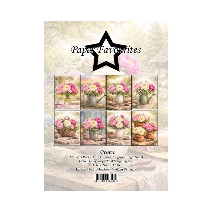 Paper Favourites Paper Pack "Peony" PFA616
