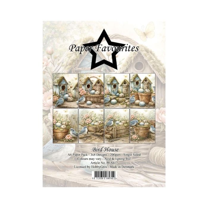 Paper Favourites Paper Pack "Bird House" PFA617