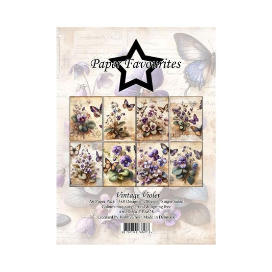 Paper Favourites Paper Pack "Vintage Violet" PFA628