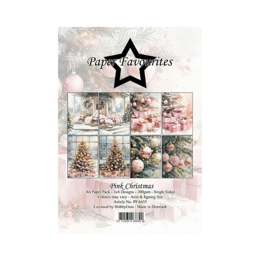 Paper Favourites Paper Pack "Pink Christmas" PFA635
