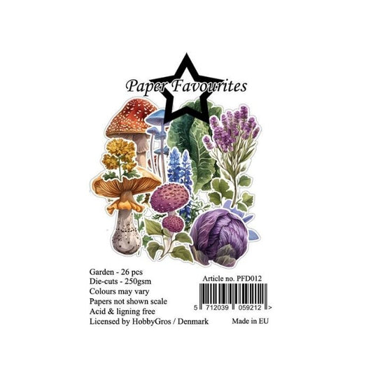 Paper Favourites Die-Cuts "Garden" PFD012
