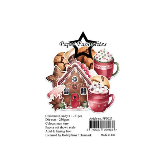 Paper Favourites Die-Cuts "Christmas Candy #1" PFD027