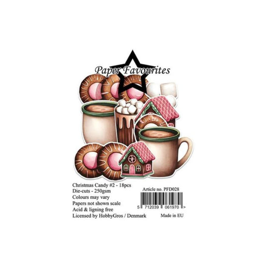 Paper Favourites Die-Cuts "Christmas Candy #2" PFD028
